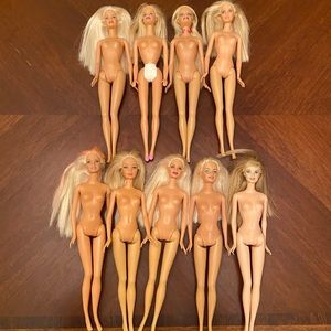 Miscellaneous Original Female Barbies (9)